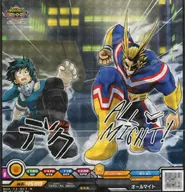 BHA-13-017[R]：オールマイト(ブロマイドカード)(キャラクターサイン入り)