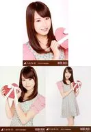 ◇衛藤美彩/"2013 Valentine>會場限定生寫真3種等身公仔