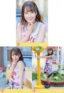 ◇ Equal Love (= LOVE) / Morohashi 沙夏 / Equal Love (= LOVE) Official photo Set (American Diner) "2018. November" 3 types complete set