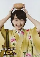 Sasagi Kori (Ohashi) / Parte superior do corpo, Fantasia, Amarelo, Tigela de Duas Mãos, Cabeça, Fundo branco, Imagem de Personagem, Tamanho 2L / Palco "Nobunaga 's Ambition, Taishi - Haru no Jin - Tenka Fubu - Kindo no Kubi -" Brometo fortuito