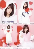 ◇若月佑美/「2017.Valentine」会場限定ランダム生写真 4種コンプリートセット