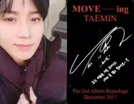 SHINee / Lee Taemin (TAEMIN) / Bust up / Costume purple / Back staircase / CD "MOVE-ing : The 2nd Album Repackage" Special Treka