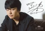 Jun Fukuyama / Yokogata / With Print Signature and Message / 「 Jun Fukuyama / Hitori no Bocchi Show 」 venue limited CD sale special bromide