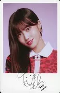 Twice / Momo / White Frame / Card Bottom Print with signature / CDs "YES or YES" Reservation Privilege Treka