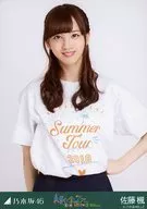 Sato Kaede / Upper Body / All Aichi T-Shirts / Nogizaka46 Manatsu Nationwide Tour 2018 Aichi Ver. Venue limited Random Official photo