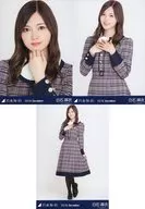 ◇ Shiraishi Asaginu / "2018. December" WebShop Limited Random Official photo 3 Types Complete Set