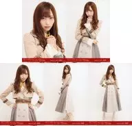 ◇山口真帆/NGT48 4 th单曲发行纪念netshop限定选拔成员个别生写真5种完整SET