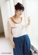 Megumi Hayashibara / Above the Knee / White Costume / Blue / Left Hand Window / 「 KING SUPER LIVE 2018 」 Bromide