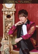 D.A.T/小野大辅/膝上・衣着紫黑白色・坐・右下颚/D.A.T LIVE TOUR 2018明信片SET黑