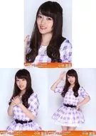 ◇ Riho Kotani / Obi Orange / AKB48 Group SHOP in Giftrip Haneda Airport International Terminal Store Limited Official photo 2nd 3-Type Complete Set