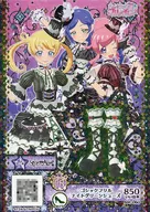 AM-060[PR]：ゴシックフリルナイトグリーンシューズ