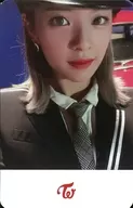 TWICE / Jeongyeon / Apenas a parte inferior tem um quadro branco e o logotipo TWICE / CD "SIM ou SIM" incluído cartão de foto especial