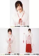 ◇白井琴望/2019年 SKE48 福袋 ランダム生写真 3種コンプリートセット