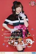 早安少女组。'18/谱久村圣/膝上・背景红・有打印信息/「早安少女组。'18FC活动～Premoni。圣诞节会～」SOLA5宽版生写真