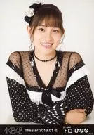 Hinana Shimoguchi / Bust Up / AKB48 Theater Trading Official photo Set 2019. January2 "2019.01" Team K Set