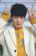 ASTRO / Cha Woo Nu (Cha Eunwoo) / Costume Yellow / White / Both Hands Piece / CD-Winter Dream Special Photo Card