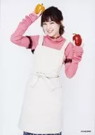 Kanako Takatsuki / Knee-Top, Costume Pink Blue, Apron, Vegetables in Both Hands, Right Head / "Kanakoto Sarara Produce Kitchen" Bromide B Set