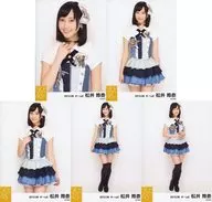 ◇松井玲奈/SKE48 2013年8月度個別生寫真5種等身公仔