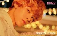 SEVENTEEN / Vernon / "5th Mini Album" YOU MAKE MY DAY "release commemorative HMV×SEVENTEEN campaign" special card