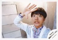 關西國際機場傑尼斯Jr./今江大地/橫型・豐胸・服裝白色・格紋・右手球/特別自拍企劃第3彈關西國際機場傑尼斯Jr.