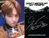 EXO/金俊勉(SUHO)/背面黑·白·印刷带签名/CD「DON'T MESS UP MY TEMPO」(ALLEGRO ver.)封入特典照片卡