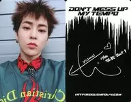 EXO / Xiumin (XIUMIN) / Back Black / White / with signature de impresión / CD "DON'T MESS UP MY TEMPO" (ALLEGRO ver.)