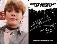 EXO / Chen (CHEN) / Reverso negro / blanco / with signature de impresión / CD "DON'T MESS UP MY TEMPO" (ALLEGRO ver.)