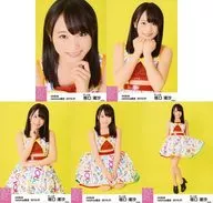 ◇ Nagisa Sakaguchi / AKB48 July 2016 net shop limited individual Official photo 「 2016.07 」 「 10 th anniversary 」 costume 5 types complete set