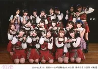 AKB48 / Set (Okabe Team A) / Horizontal, 7 de febrero de 2019, Okabe Team A "Witness" 18 : 30 performance / teatro AKB48 Performance Commemoration Meeting Official photo