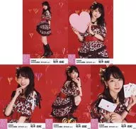◇ Yuki Kashiwagi / AKB48 February 2019 net shop limited Individual Official photo vol. 1 "Valentine" 5 kinds complete set
