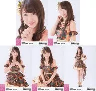◇ Ayana Shinozaki / AKB48 February 2016 net shop limited individual Official photo "2016.02" "Love Chun Costume" 5 kinds complete set