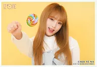 IZ*ONE/Choi Jena/Horizontal, Background Yellow / IZ*ONE Primeiro single "I want to say you like" release Random Photo Ver. 2