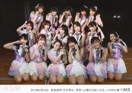 AKB48/集合(隊伍8)/橫型・2019年2月24日湯淺順司16:00公演・2L尺寸/AKB48劇場公演紀念集合生寫真