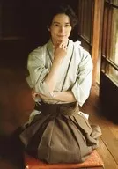 Takuma Wada / Corpo inteiro, Fantasia cinza, Kimono, Sentado, Mandíbula Direita / Takuma Wada FC Limited Fan Meeting "Follow Me! ~ Summer ~" Live Photo A