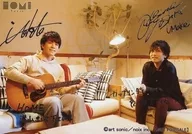 UMake / ito Kento e Nakajima Yoshiki / Impressão de sinais e mensagens / CD "HOME [First Limited Edition]" Seagull Special Brometo