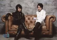 D. A. T / Daisuke Ono / Takayuki Kondo / Horizontal, Whole body, Costume Black, White, Sofa, Pair of Feet / "MARINE SUPER WAVE LIVE 2014" Sale Official photo