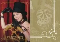 茅原实里/丰胸衣红黑右帽左椅背景红/LIVE TOUR2014NEO FANTASIA集换卡
