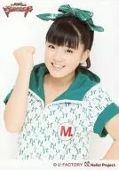 Morning Musume / Kanon Suzuki / Bust Up / Costume White. Green / Right Hand Rock / Concert Tour 2012 Spring Ultra-S Mart