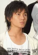 Kansai Johnnys Jr. / Masaya Muro / Bust up / Costume white / Facing right / Closing mouth / Kansai Johnnys Jr. @ Osaka Shochikuza 2008 Summer