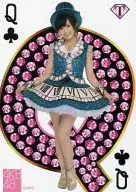 Club Q : Sayaka Yamamoto / Regular Card [Trump Card] / AKB48 official Treasure CARD