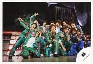 Johnnys Jr. / Gather (12 people) / Live photo, horizontal, whole body, right side, costume green, blue / Official Official photo