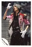 Hey! Say! JUMP / Kei Inoo / Live Photo / Knee Top / Clothing Black, White, Red / Right Top / Left Bottom / Head Microphone / Hand Official photo / Official
