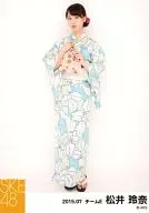 Rena matsui / Corpo inteiro, Bolsa de Cordão com Ambas as Mãos / "2015.07" e "Yukata" Fotografia individual