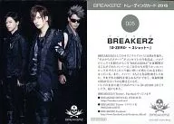 005:BREAKERZ/集合(3人)/ZACL-9087/CD「0-ZERO-[普通盘]」封入特典BREAKERZ集换卡2015