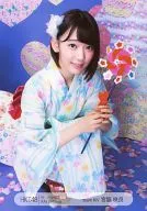 Sakura Miyawaki / Whole body, squatting, two hand windmill, yukata / July 2015 net Shop limited individual Official photo July 2015