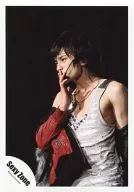 SeXyzone / Ken Nakajima / Live Photo / Upper Body / Tank Top White / Jacket Red / Black / Right Hand / Mouth Part / Left Facing / Official Official photo