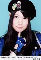 Shiori Takada / SKE48 x B. L. T. 2010 07-SKYBLUE06/047-C