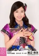渡邊麻友/上半身·雙手套/AKB48 2015年7月度net shop限定個別生寫真「2015.07」
