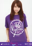 Reika Sakurai / upper body / "Midsummer National Tour 2015 in Tokyo" / "Midsummer National Tour 2015" Meiji Jingu Baseball Stadium Limited Sale Official photo Tour T-shirt Ver.