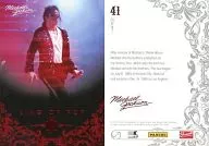 41:邁剋爾·傑剋遜/紅箔/KING OF POP MICHAEL JACKSON交換卡